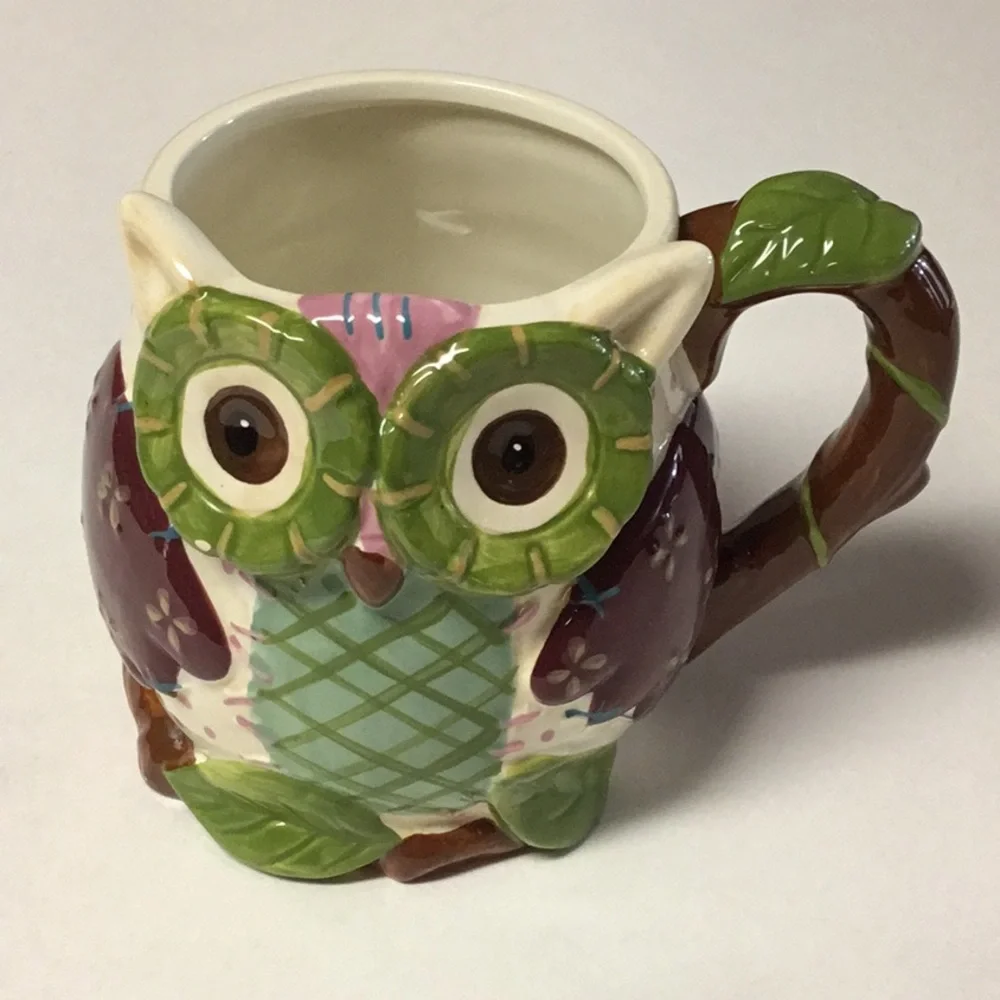 PIER 1 Owl Mug